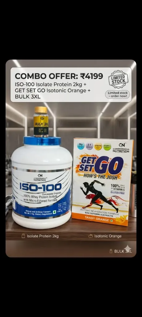 ISO-100,ISOTONIC 1KG,BULK 3XL 60N