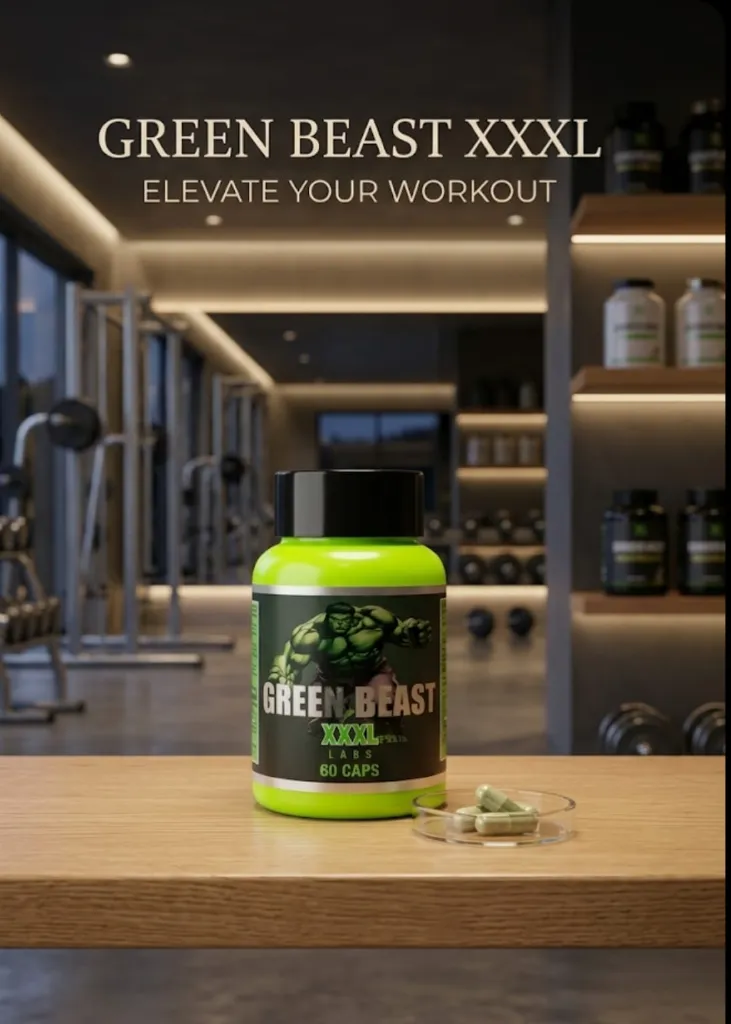GREEN BEAST CAPSULE - 60 CAPSULE