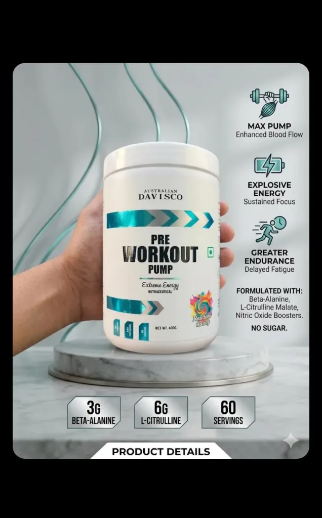 DAVISCO  - Pre Workout (Fruit Punch)